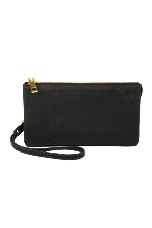 005 - LEATHER WALLET WITH DETACHABLE WRISTLET