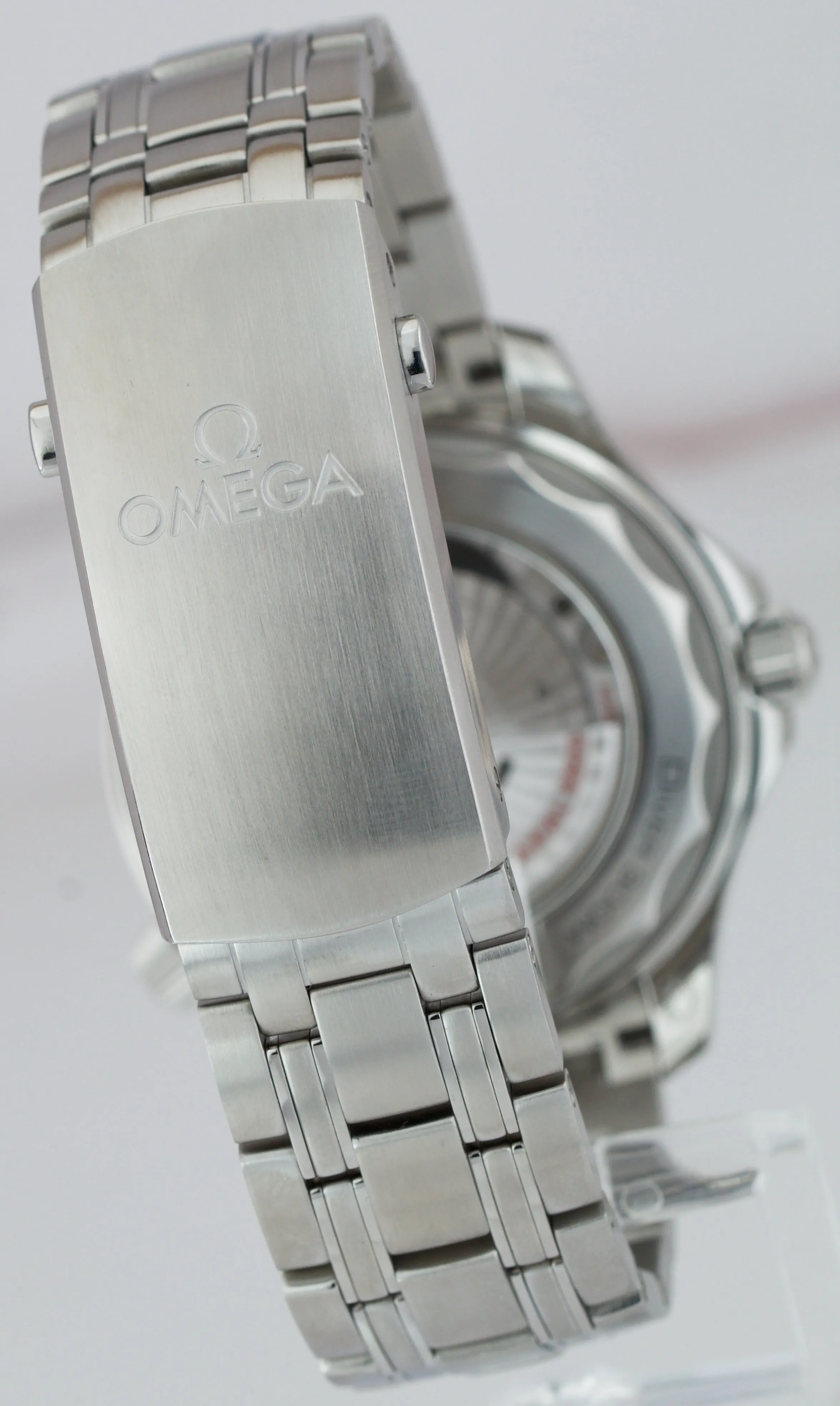 2019 MINT Omega Seamaster Diver 300M 42mm Blue Wave Watch 210.30.42.20.03.001