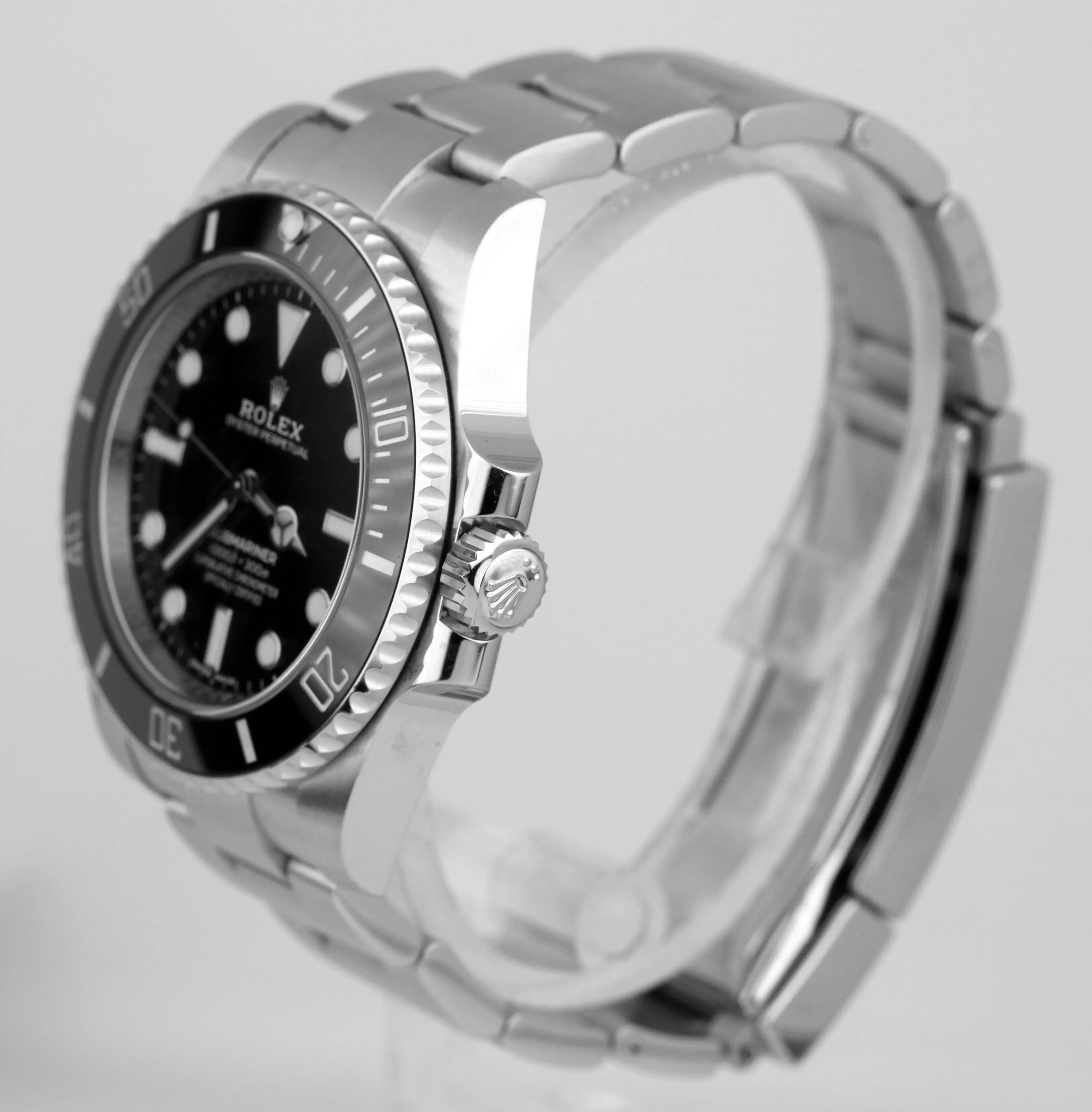 2019 UNPOLISHED Rolex Submariner No-Date Stainless Steel 40mm Watch 114060 B P