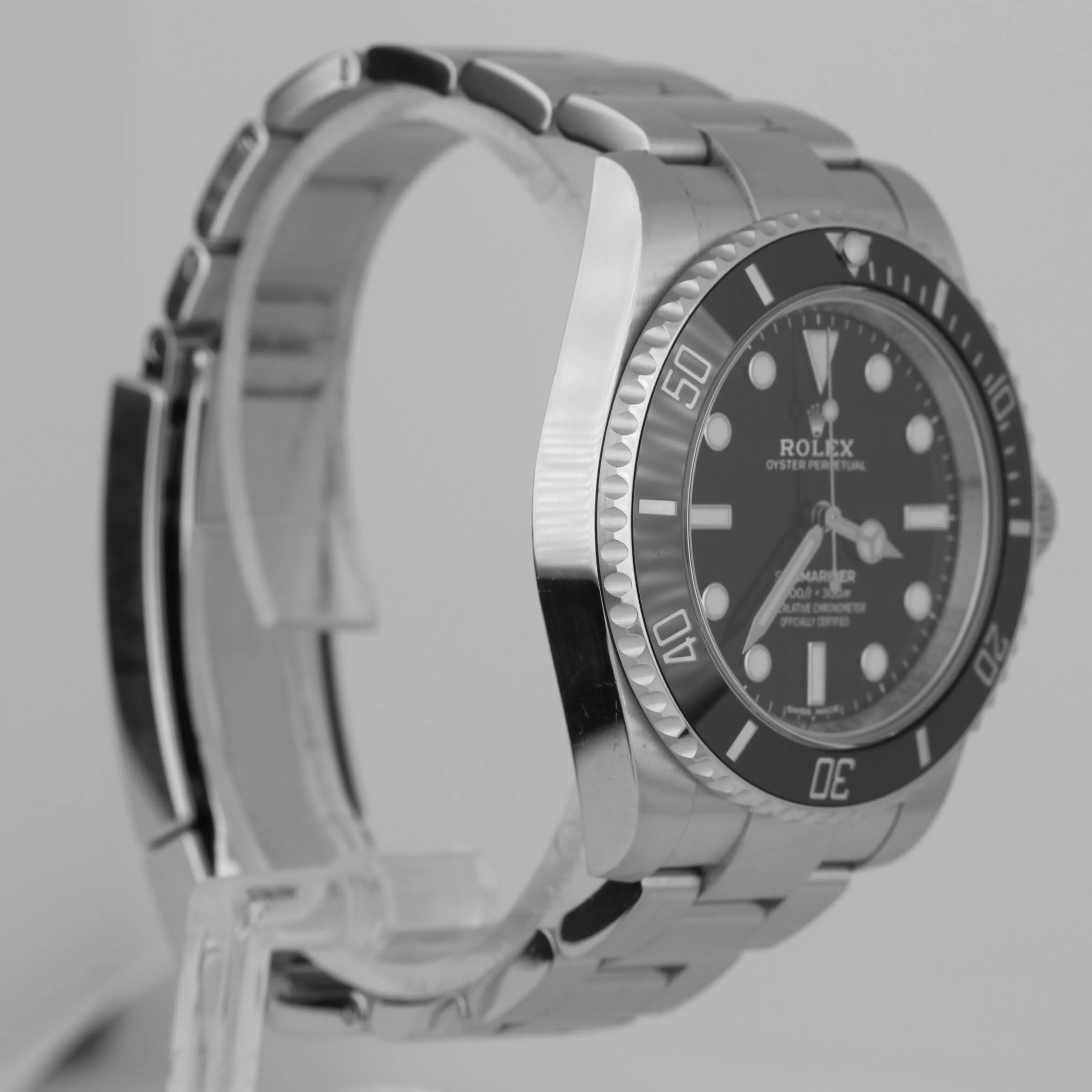 2019 UNPOLISHED Rolex Submariner No-Date Stainless Steel 40mm Watch 114060 B P
