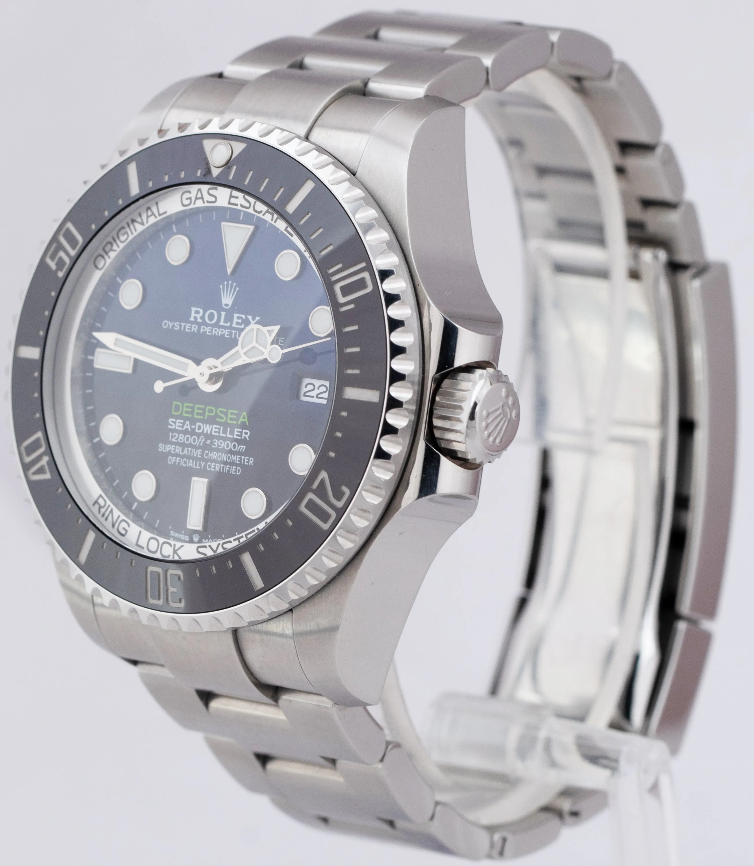 2021 Rolex Sea-Dweller Deepsea James Cameron Blue Stainless 44mm 126660 Watch
