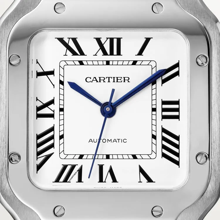 36mm C-Luxury-Watches Santos White