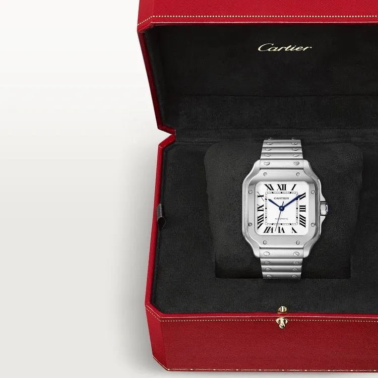 36mm C-Luxury-Watches Santos White
