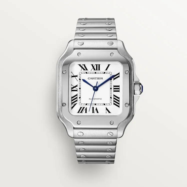 36mm C-Luxury-Watches Santos White