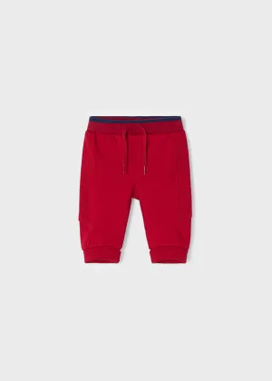 719 - Newborn Joggers - Ruby
