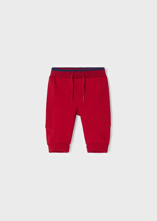 719 - Newborn Joggers - Ruby
