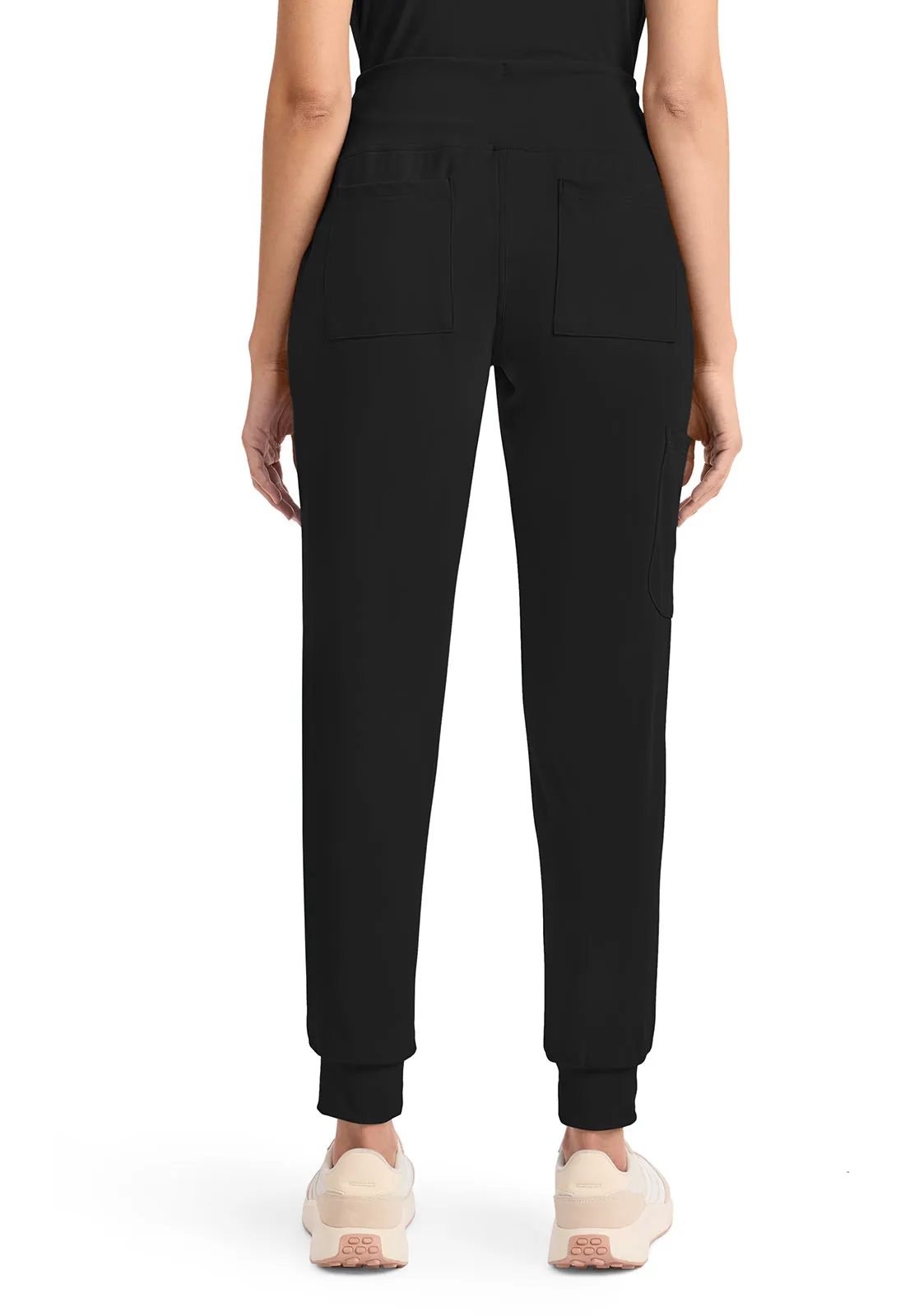 Achieve CK033 Women's 5-Pocket Jogger Pants Black