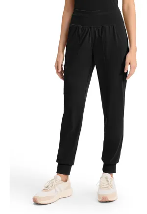 Achieve CK033 Women's 5-Pocket Jogger Pants Black