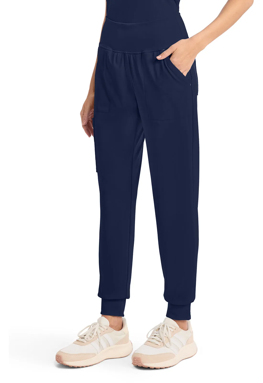 Achieve CK033 Women's 5-Pocket Jogger Pants Navy