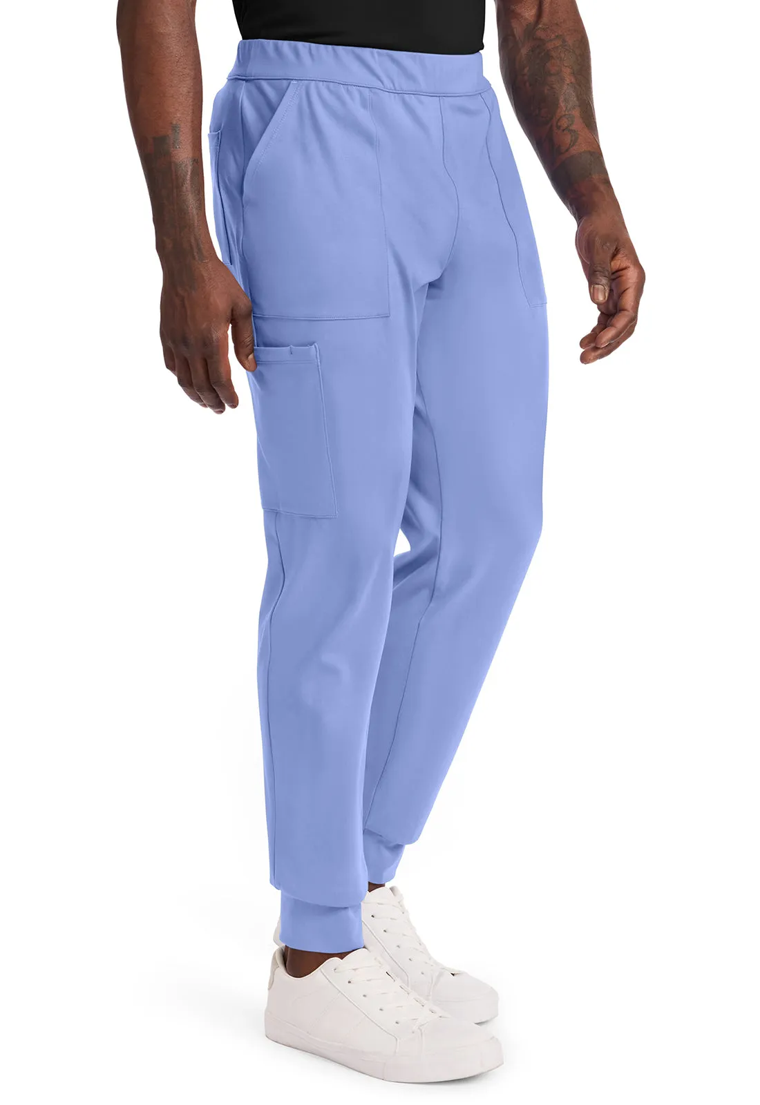 Achieve CK034 Men's Pull-on Jogger Pants Ciel