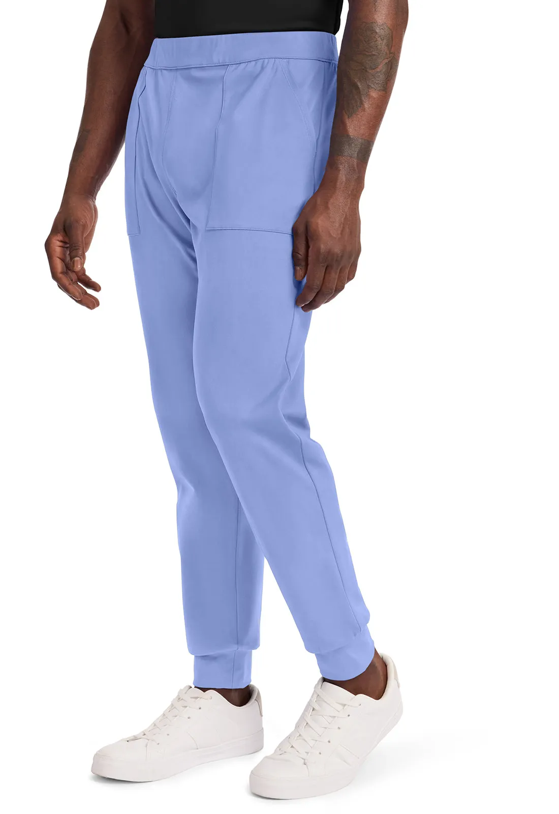 Achieve CK034 Men's Pull-on Jogger Pants Ciel