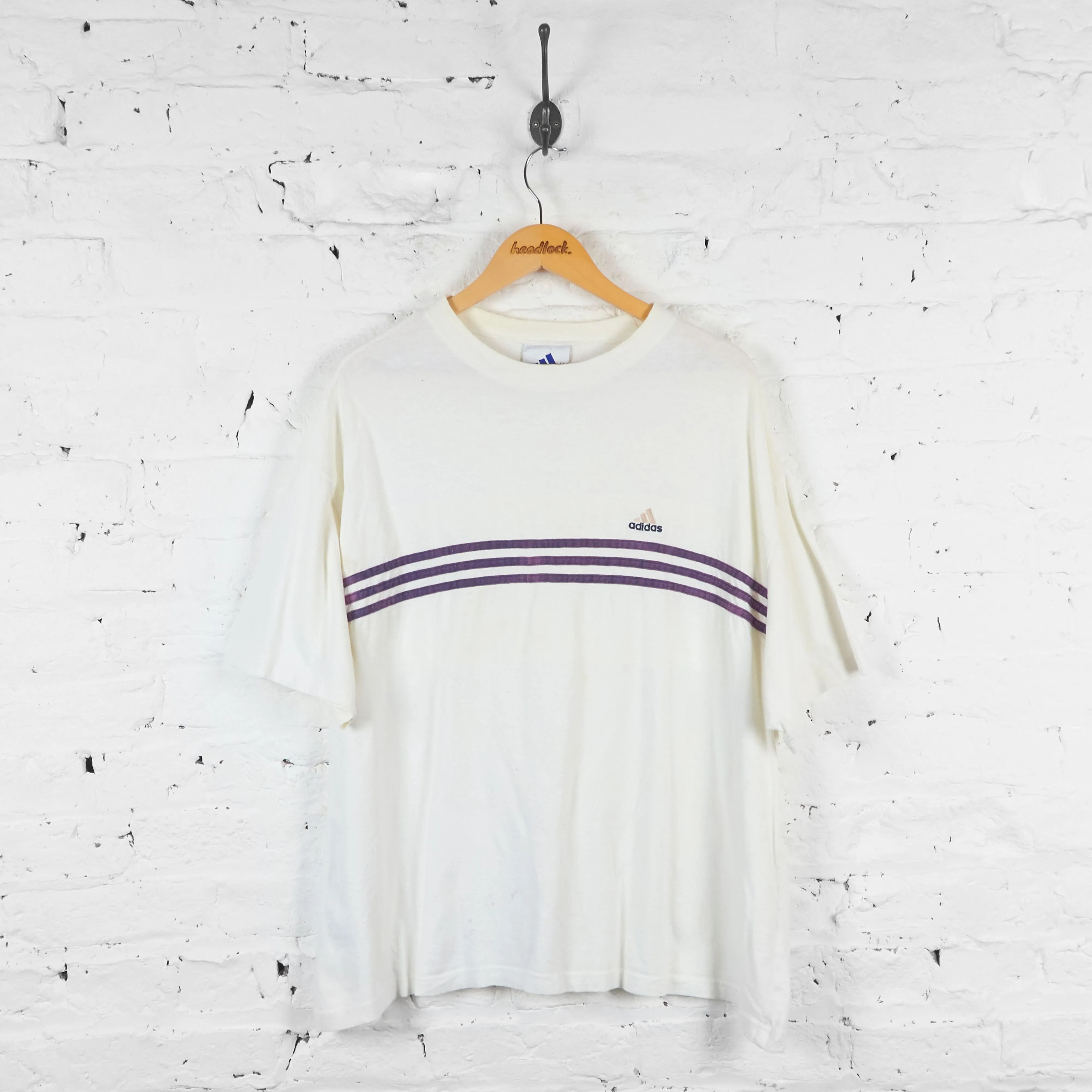 Adidas 90s  T Shirt - White - XL