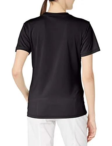 adidas Women's Designed 2 Move Solid Tee Black/White Large