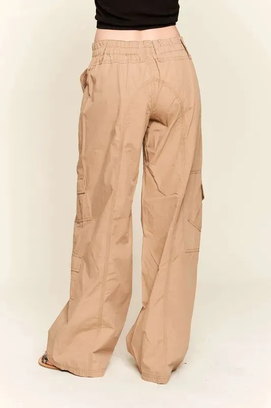 ADORA Low Rise Casual Cargo Pants