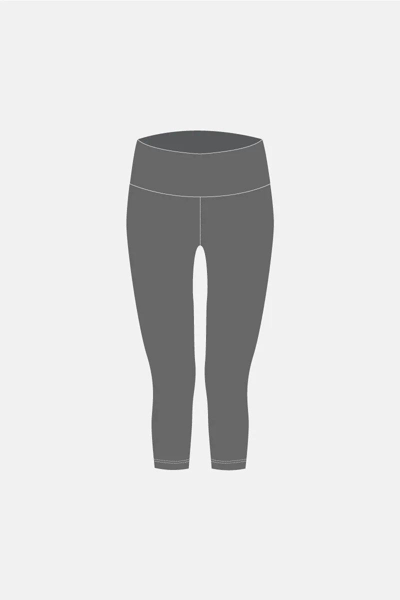 Adult High Waisted 7/8 Length Tights