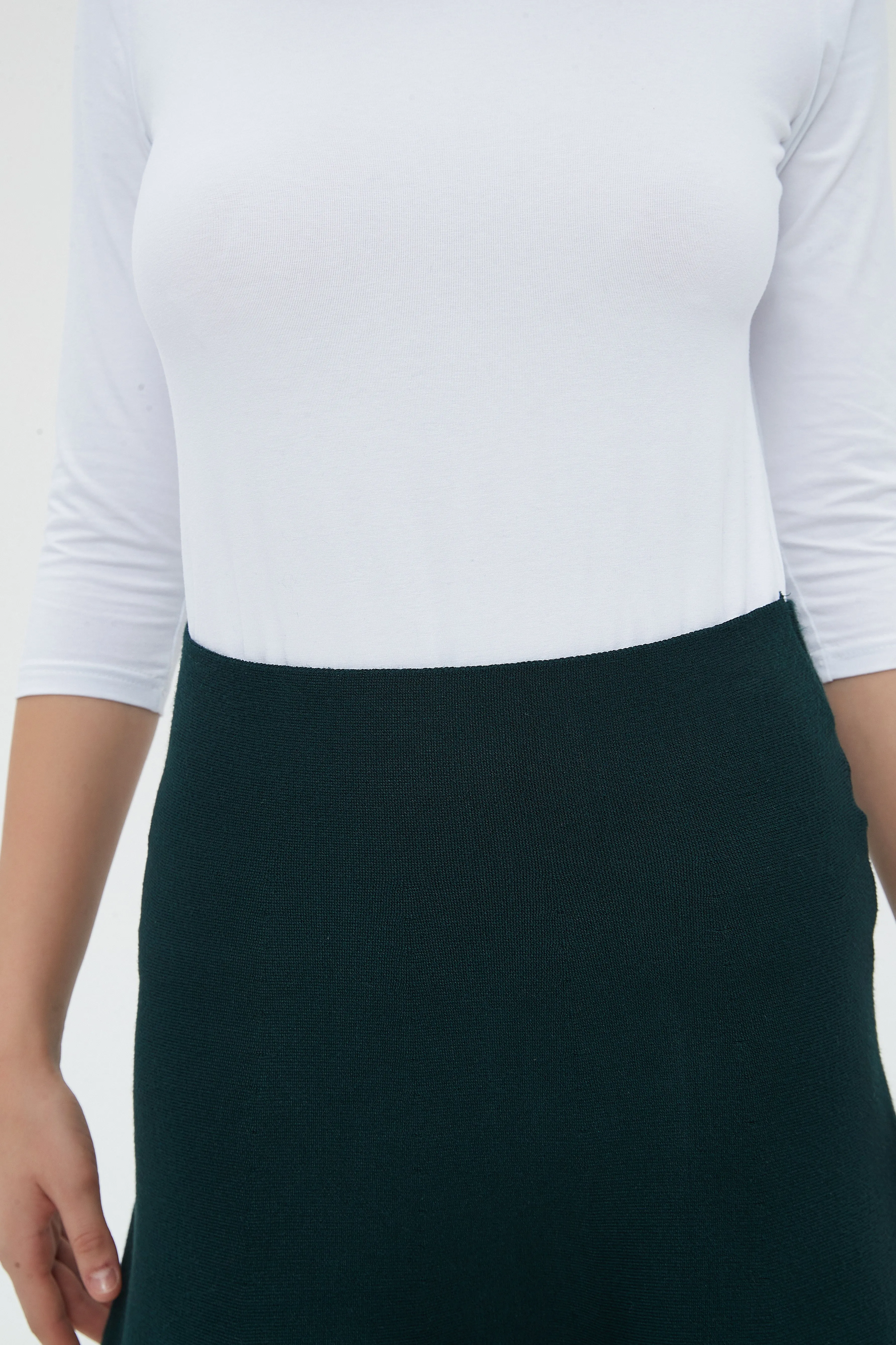 AMAZING  MM SKIRT - HUNTER GREEN From Mia Mod