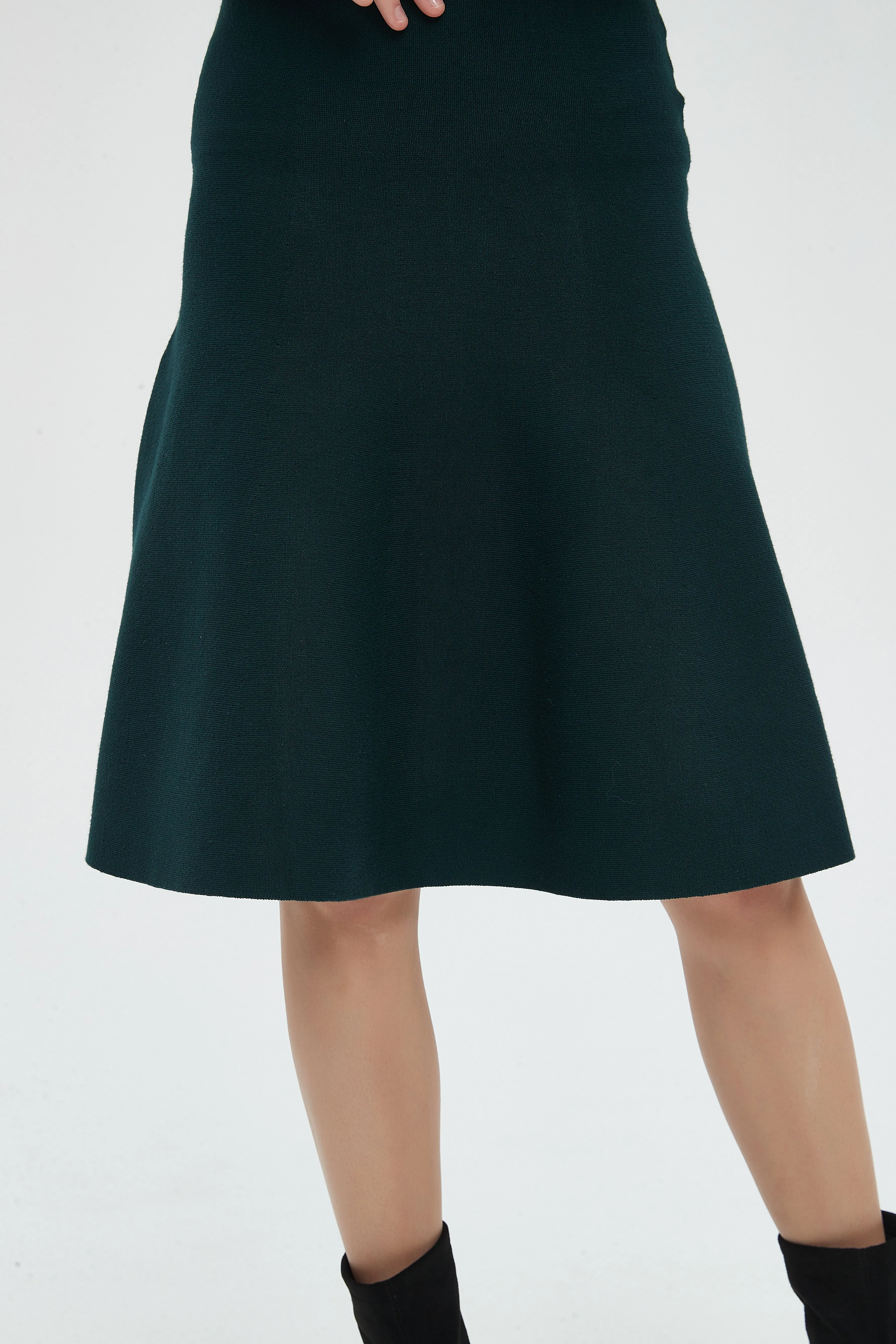 AMAZING  MM SKIRT - HUNTER GREEN From Mia Mod