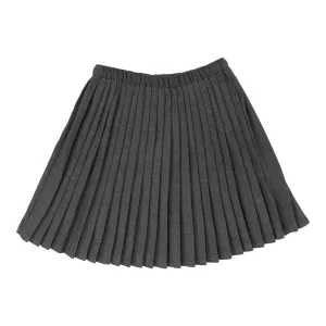 Analogie Knife Pleated Skirt - Gray