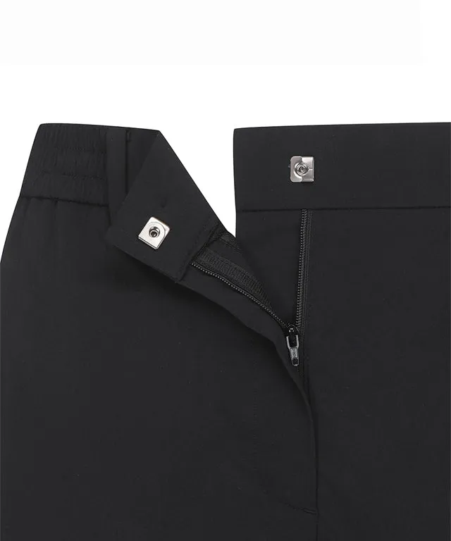 ANEW Golf: Women Ventilation Slim Jogger Long Pants - Black