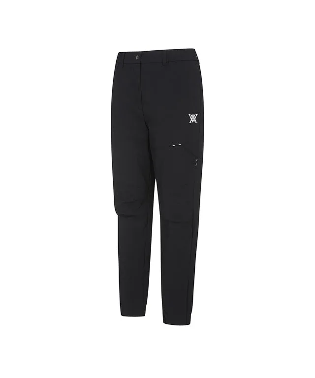 ANEW Golf: Women Ventilation Slim Jogger Long Pants - Black