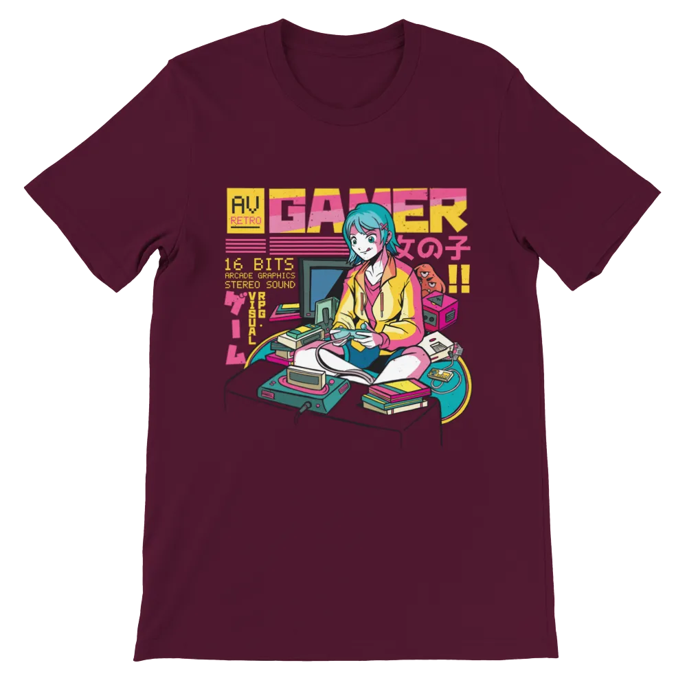 Anime Gamer Girl