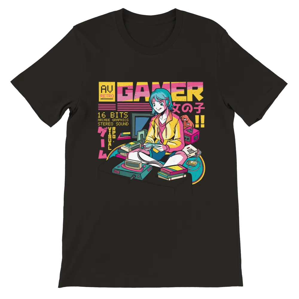 Anime Gamer Girl