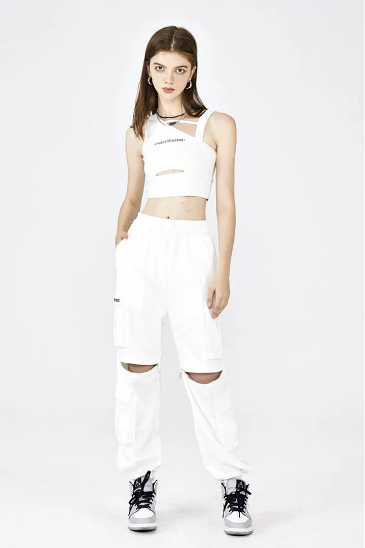[AnyQ] Adjustable hem cargo pants