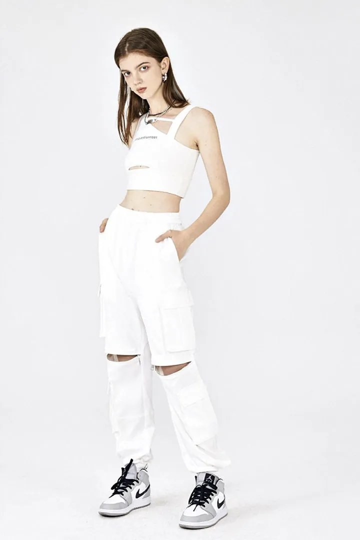 [AnyQ] Adjustable hem cargo pants