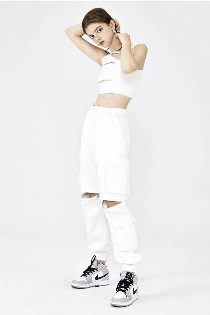 [AnyQ] Adjustable hem cargo pants