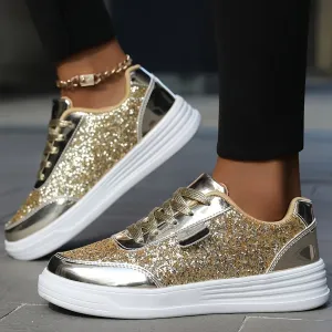 Ariana | Glittering Orthopedic Sneakers