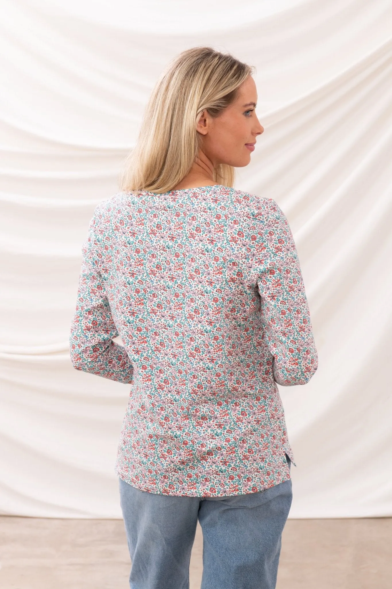 Ariana Top - Ditsy Floral