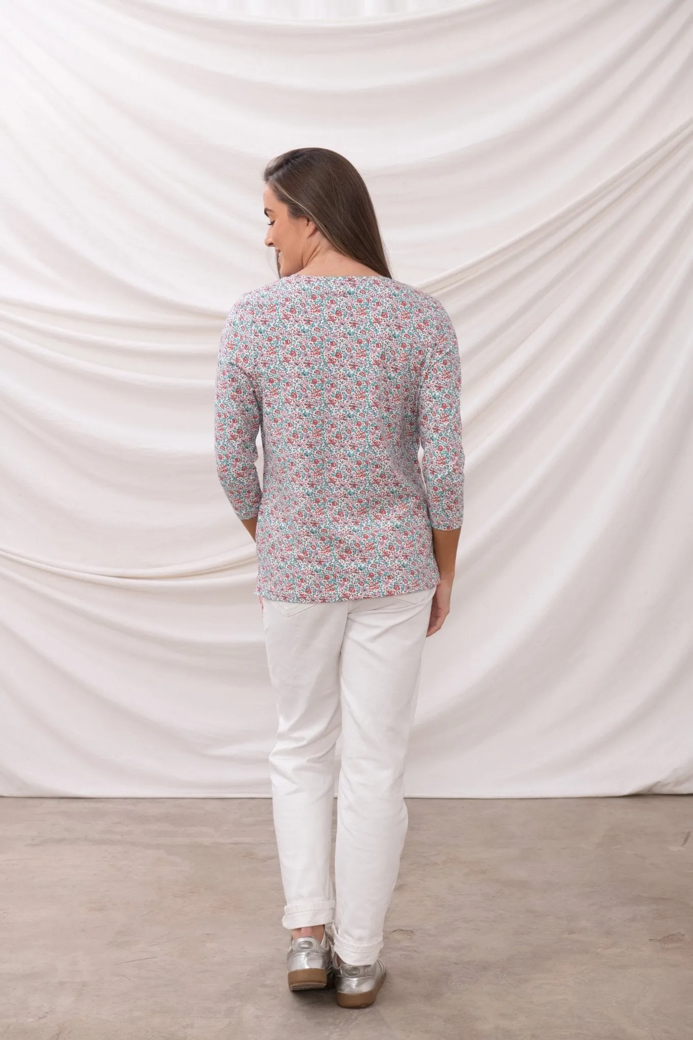 Ariana Top - Ditsy Floral