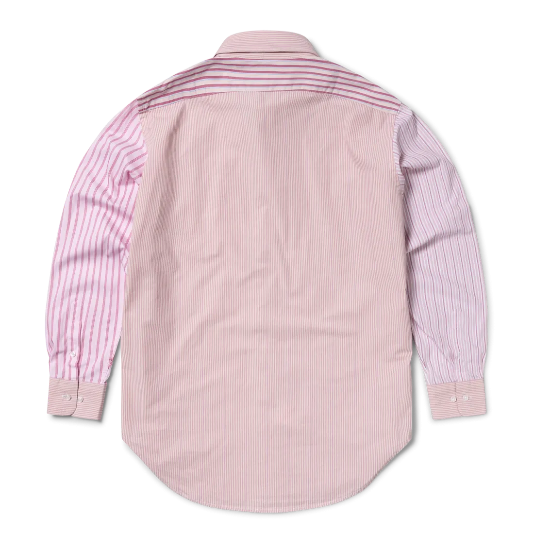 Aries Patchwork LS Shirt Pink