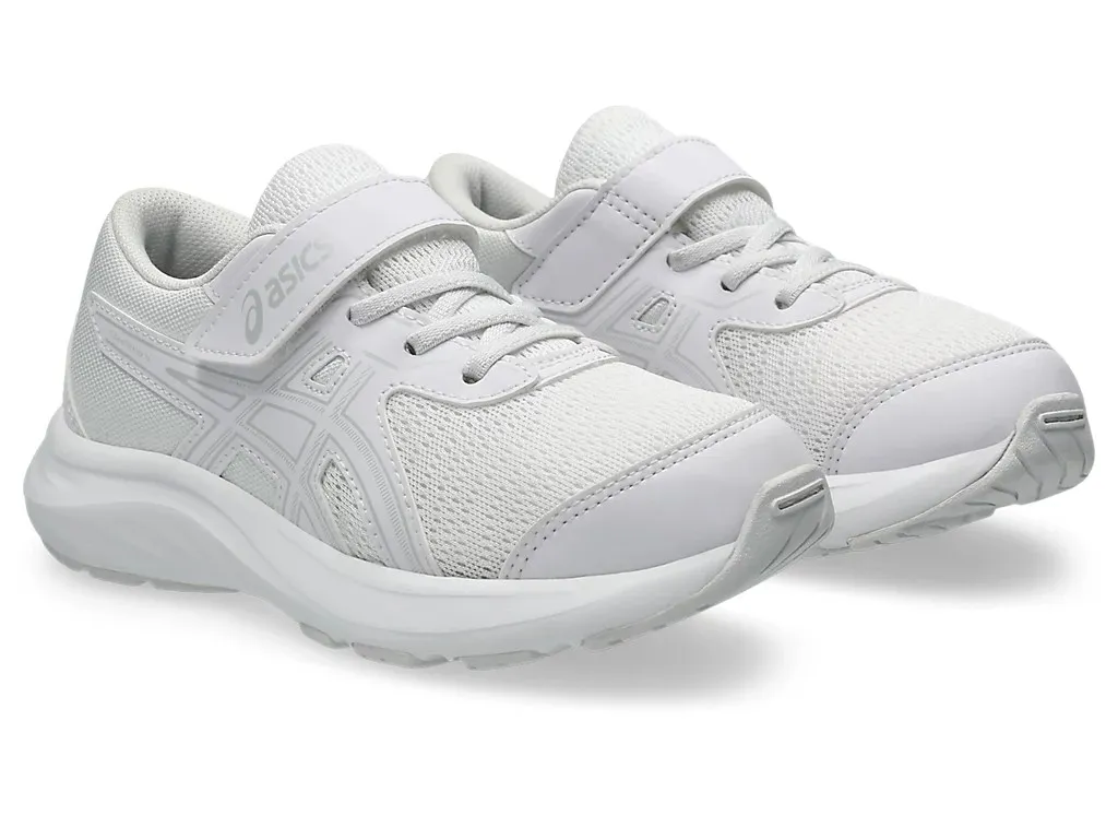 ASICS CONTEND 9 PS - KIDS - WHITE/GLACIER GREY