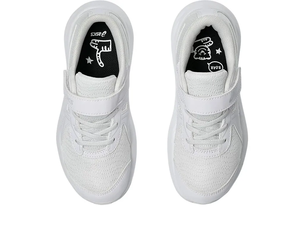ASICS CONTEND 9 PS - KIDS - WHITE/GLACIER GREY