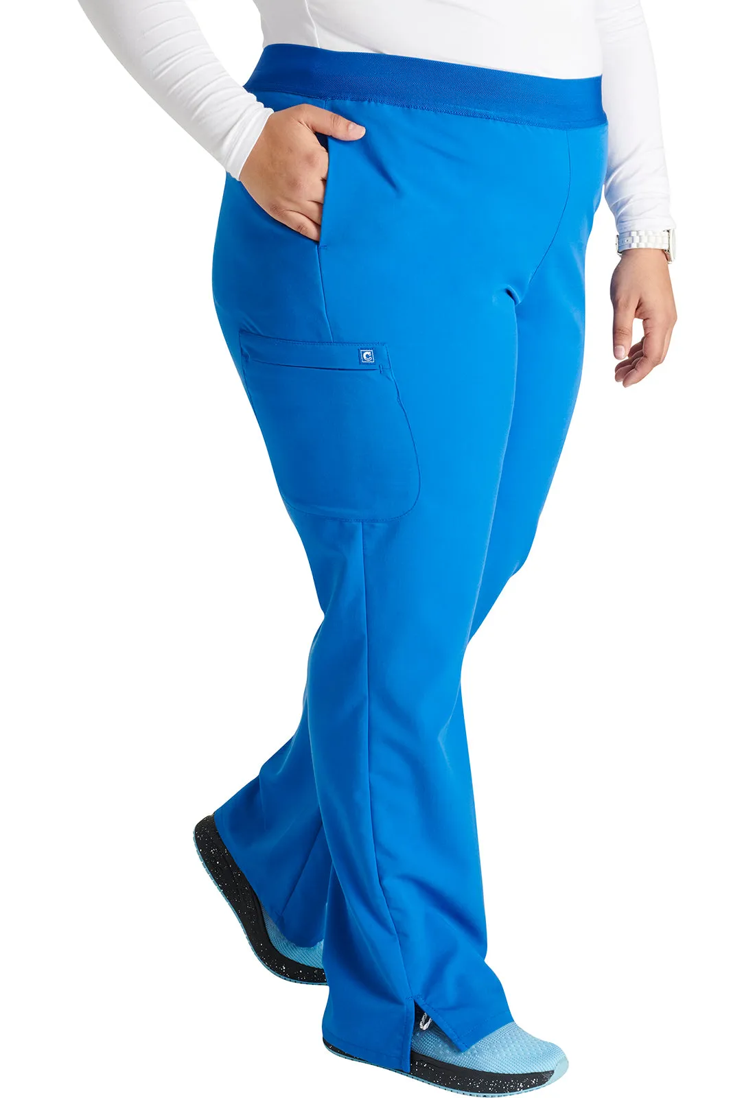 Atmos CK136A Mid Rise Pull-on Straight Leg Pants Royal