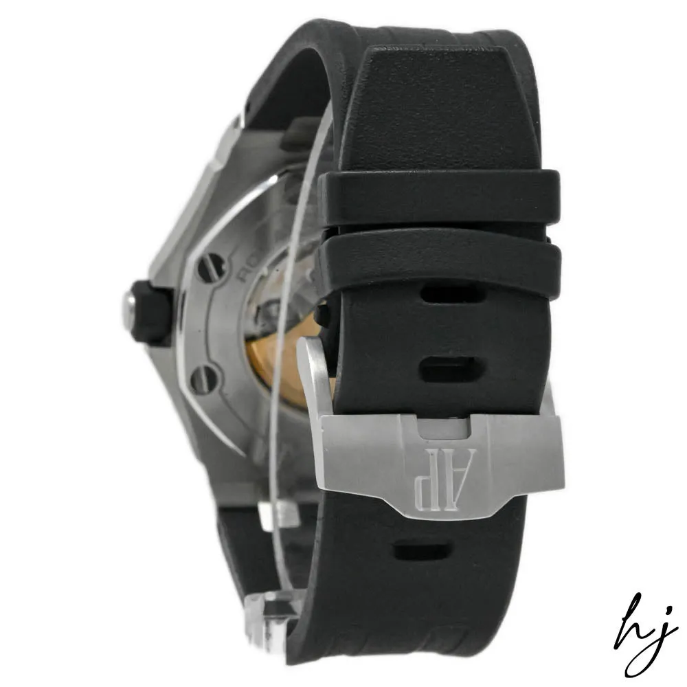Audemars Piguet Men's Royal Oak Offshore Diver Stainless Steel 42mm White Stick Dial Watch Reference #: 15710ST.OO.A002CA.02