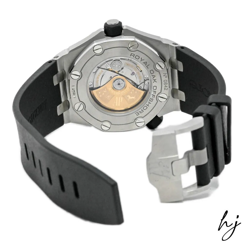Audemars Piguet Men's Royal Oak Offshore Diver Stainless Steel 42mm White Stick Dial Watch Reference #: 15710ST.OO.A002CA.02