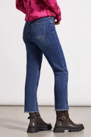 AUDREY PULL-ON STRAIGHT CROP PANT