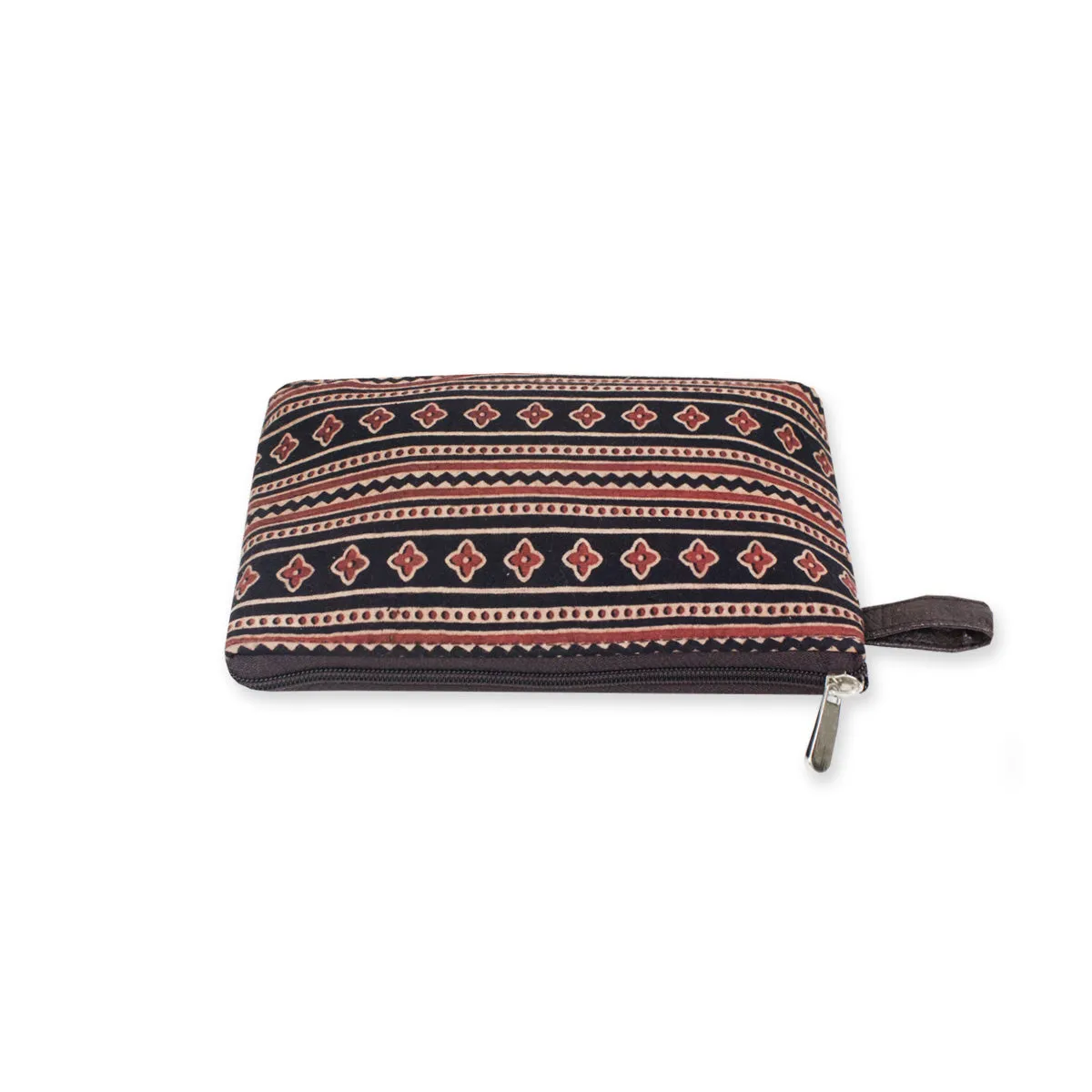 Aztec Block Printed Pouch