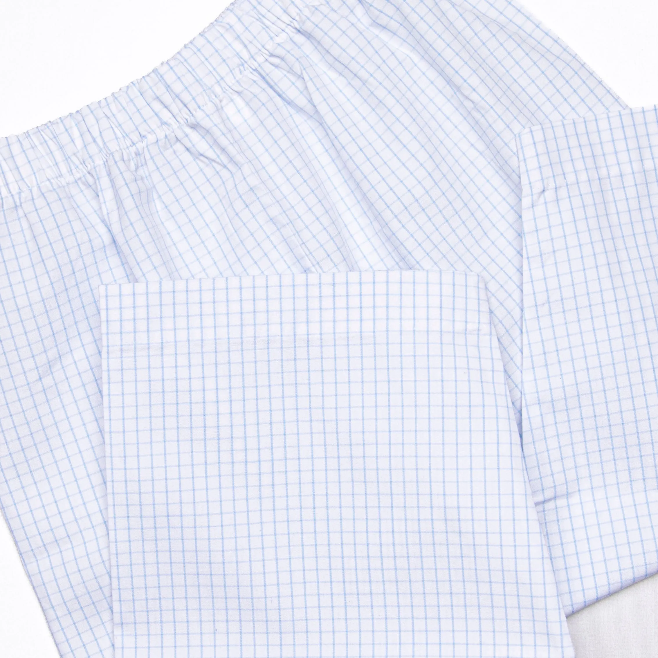 Back at the Farm Smocked Pant Set, Blue