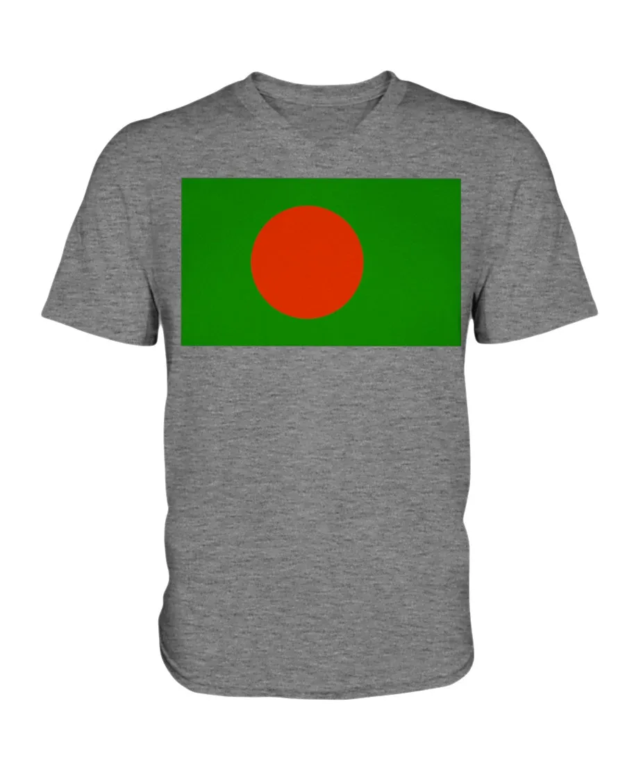 Bangladesh Flag  V-Neck T-Shirt