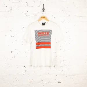 Barbour International T Shirt - White - M