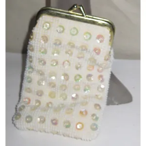 Beaded & Sequined Cigarette Purse