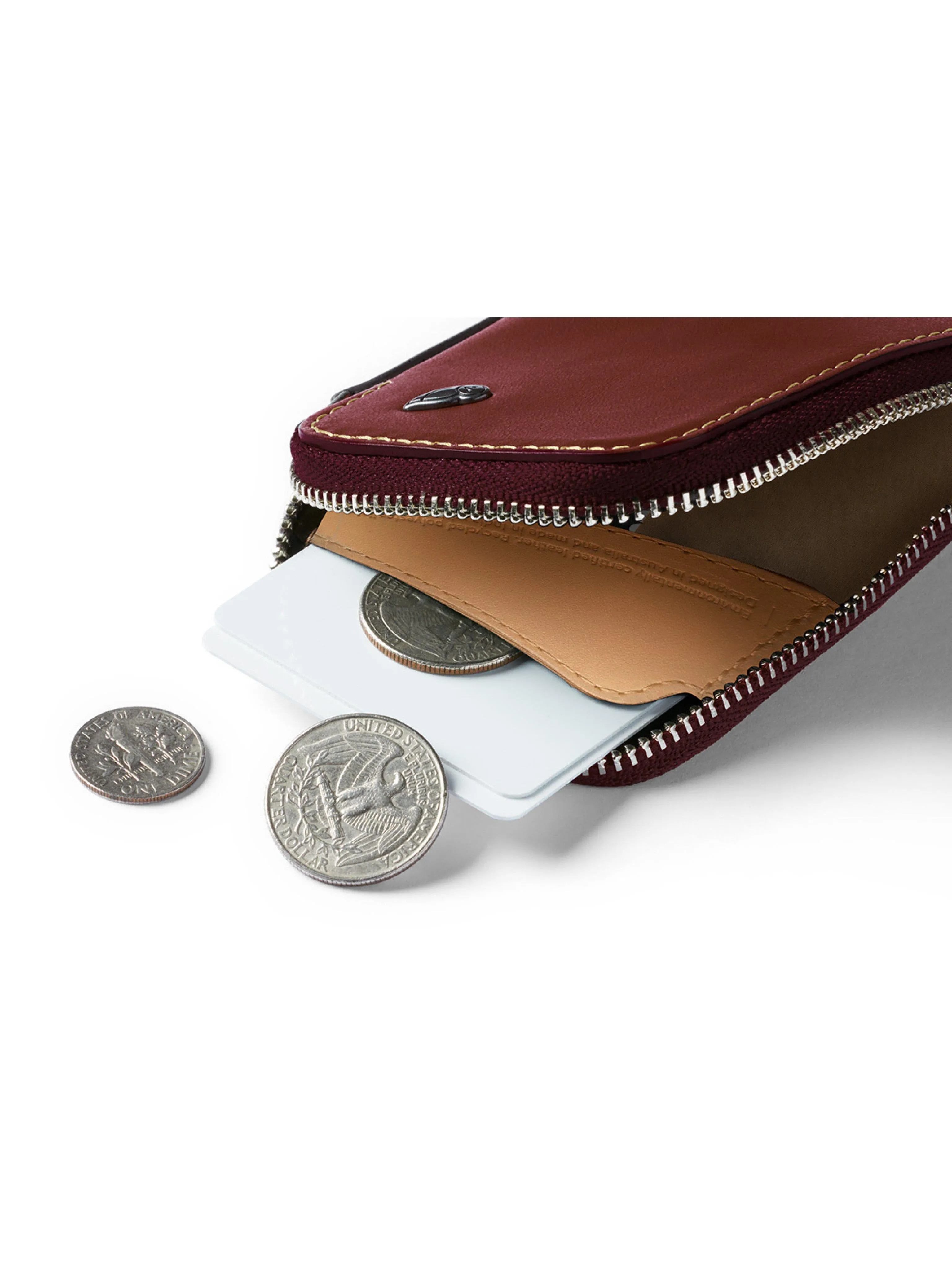 Bellroy Card Pocket Red Earth
