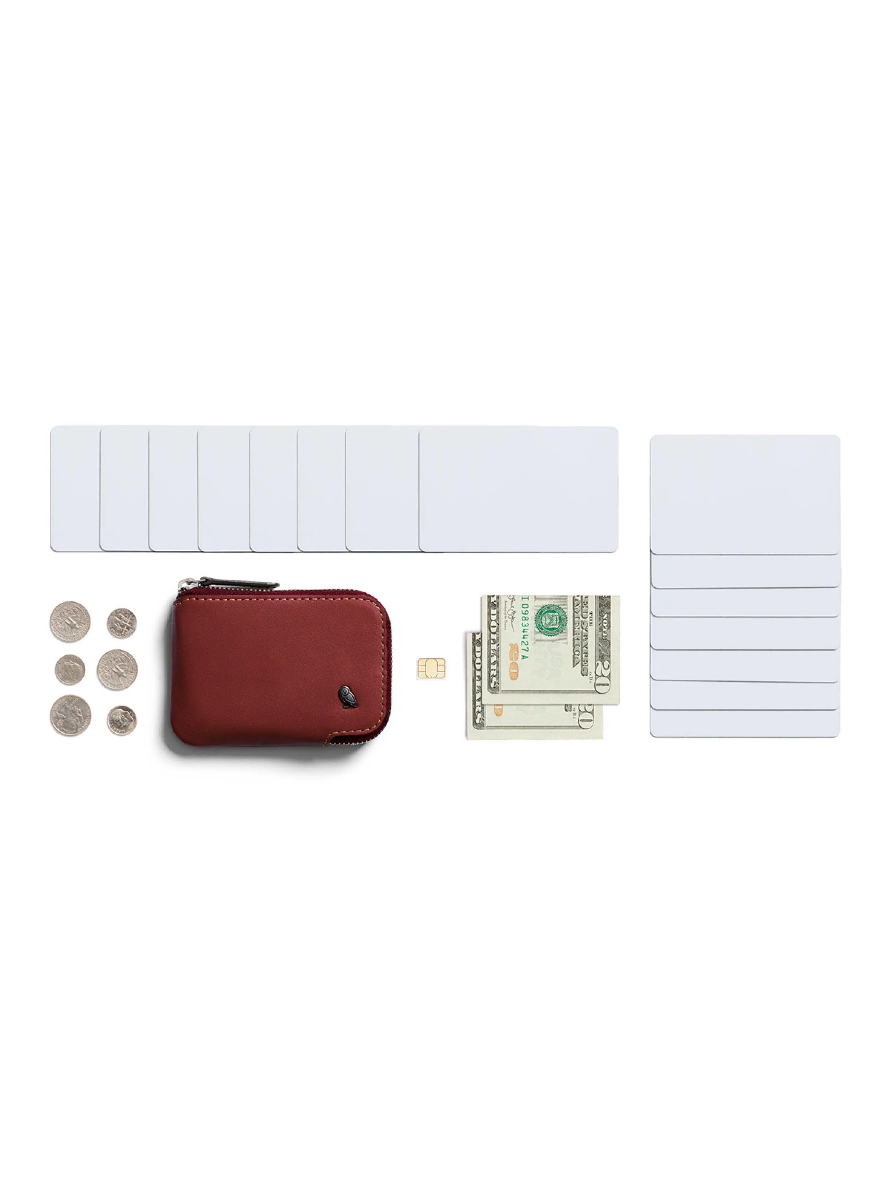 Bellroy Card Pocket Red Earth