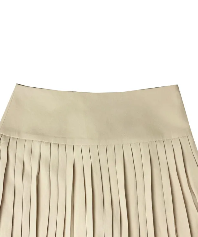 BENECIA 12 Sasha Pleated - Beige