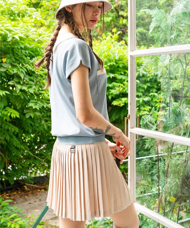 BENECIA 12 Sasha Pleated - Beige