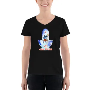 Bengali Lightweight V-Neck T-Shirt - Om Namah Shivay-02