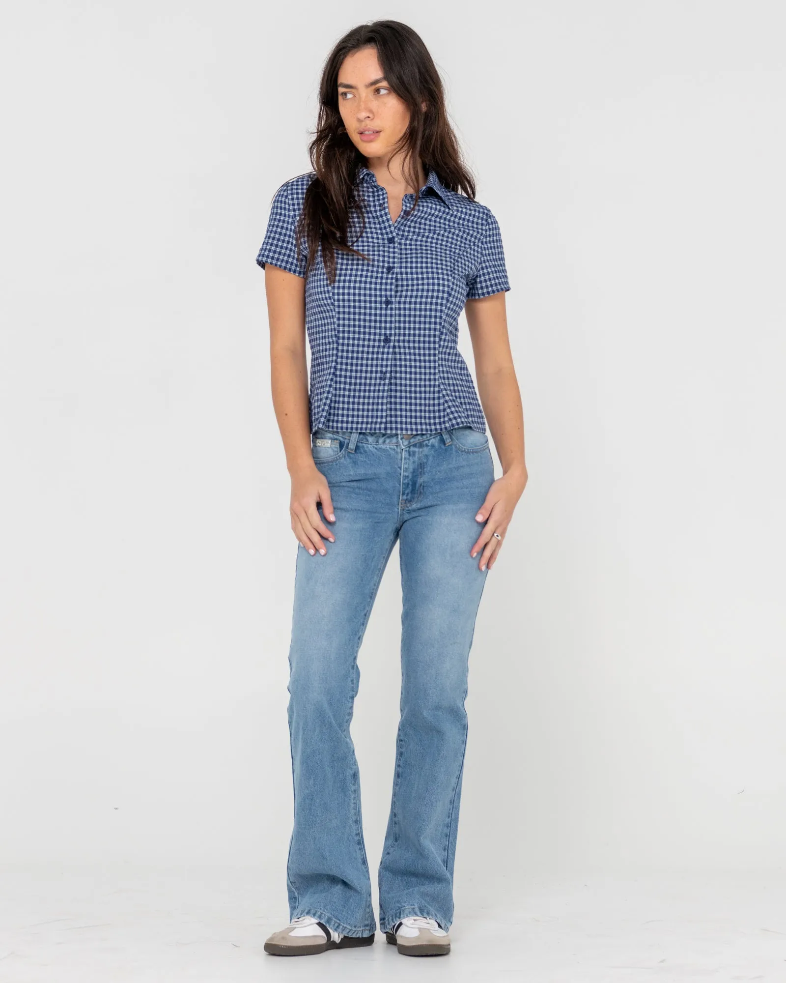 Betty Bootleg Low Rise Jean